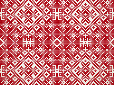 Geometric Challenge day 30 Latvian edition :) festival geometry illustrator latvian song vector