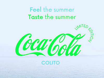 CocaCola summer project - social media post concept