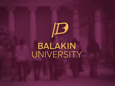 Balakin University Mark flag identity logo
