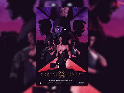 Talenthouse Entry - Mortal Kombat (Alternate Poster) design illustration vector vexel