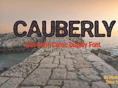 Cauberly Font branding decorative design displayfont font graphic design illustration logo typography ui