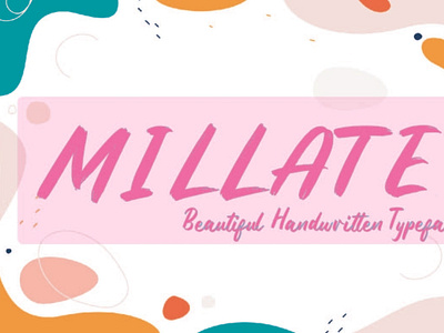 Millate Typeface