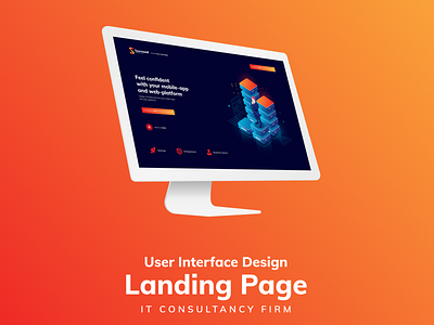 Stromwell | Landing Page UI creative design graphic iamfaysal landingpage modern ui ux webpage website