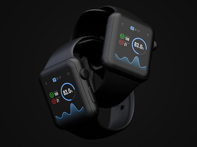 Apple Watch UI for Sport Activites app creative iamfaysal sports ui ux watch