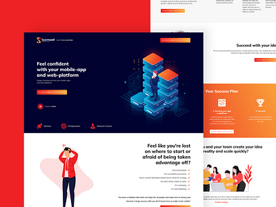 Stromwell | Landing Page UI