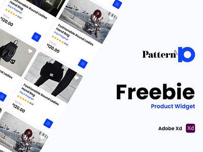 PatternIO | Adobe XD Freebie for Product Widget