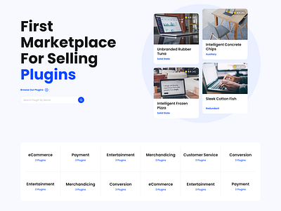 Pluggable | First Marketplace for Selling Plugins creative design iamfaysal modern plugin ui ux website wordpress