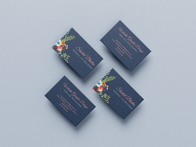 Business cards branding colourful design figma graphic design illustration