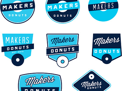 Makers Donuts Logo Ideas donuts doughnuts ideas logo logos makers vintage