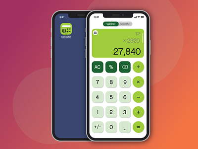 Calculator UI app calculator calculator app icon calculator icon calculator ui design icon mobile app ui ux