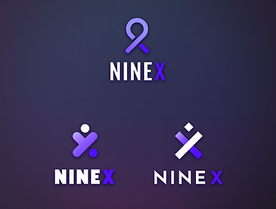 Which one? NINE X Brand Logo Design branding illustration logo product design ui ux