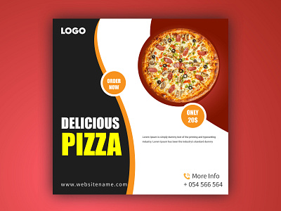 Food Social Media Post Design