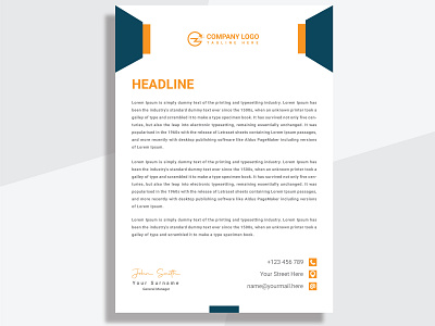 Corporate Letterhead Design