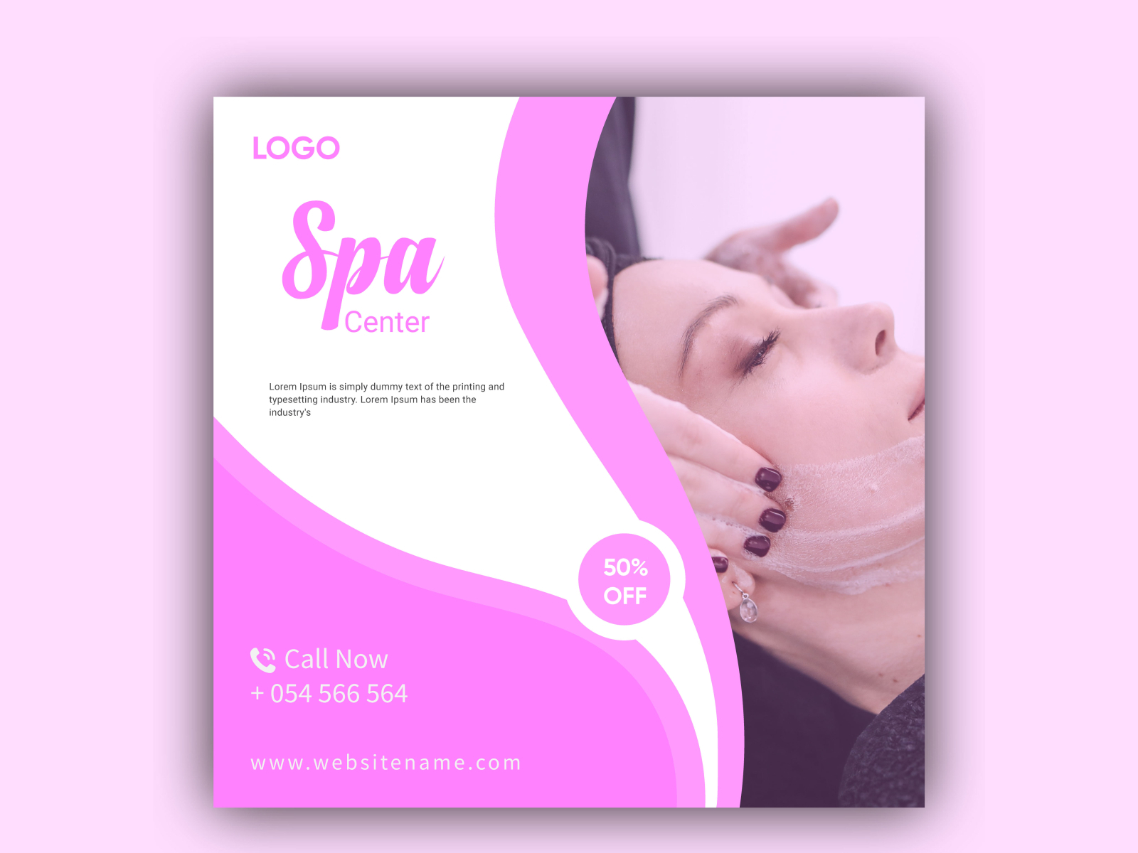 Spa Social Media Post by Graphic Zill on Dribbble