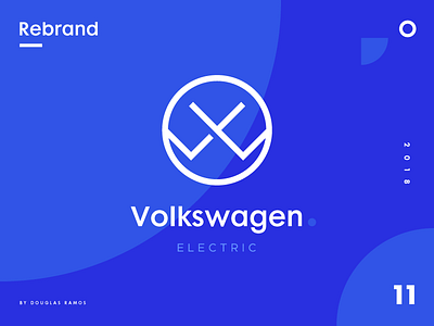VW Electric cars logo new rebrand redesign volkswagen vw