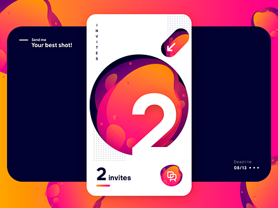 2 Dribbble Invites Giveaway