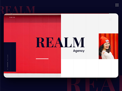 Realm Agency Cover agency cover deck fancy influencer model presentation