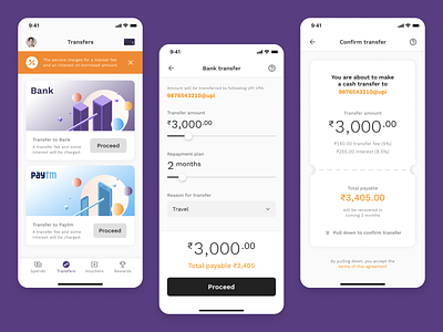 Fintech App – Transfers