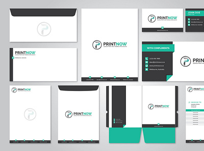 Logo design & corporate stationary branding design graphic design logo