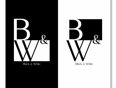 brand prototype black white branding graphic design logo
