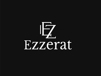 Ezzerat logo graphic design logo