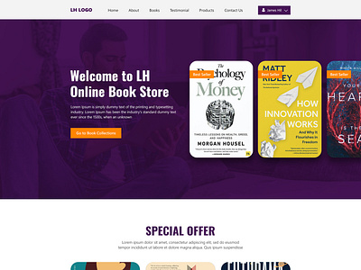 Custom Website Homepage Design