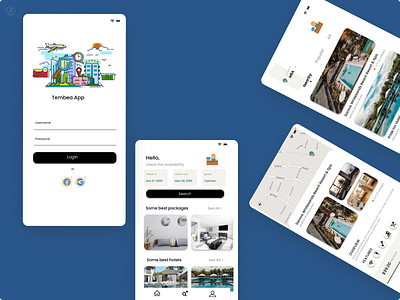 Case Study - Hotel Booking app concept