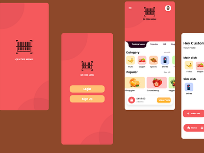 Online Menu App