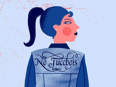 No Fuccbois digital art illustration lettering textures type