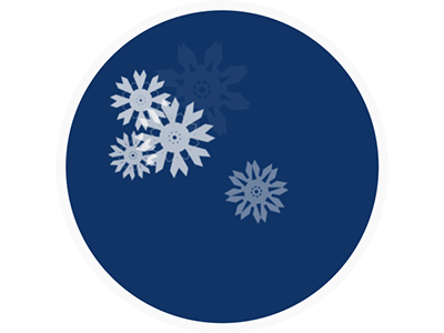 Winter Spinner animation digital gif illustration snowflake ui