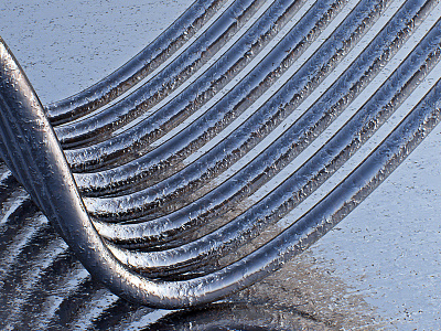 Steel Ribs. abstract cinema4d materials render rendering