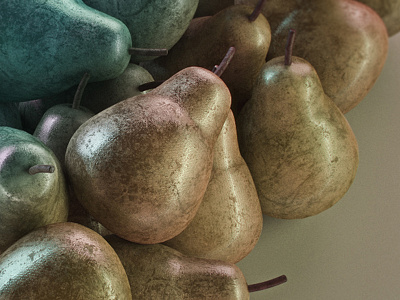 Pears! #2 cad cgi cinema4d colima guadalajara mexico product render rendering