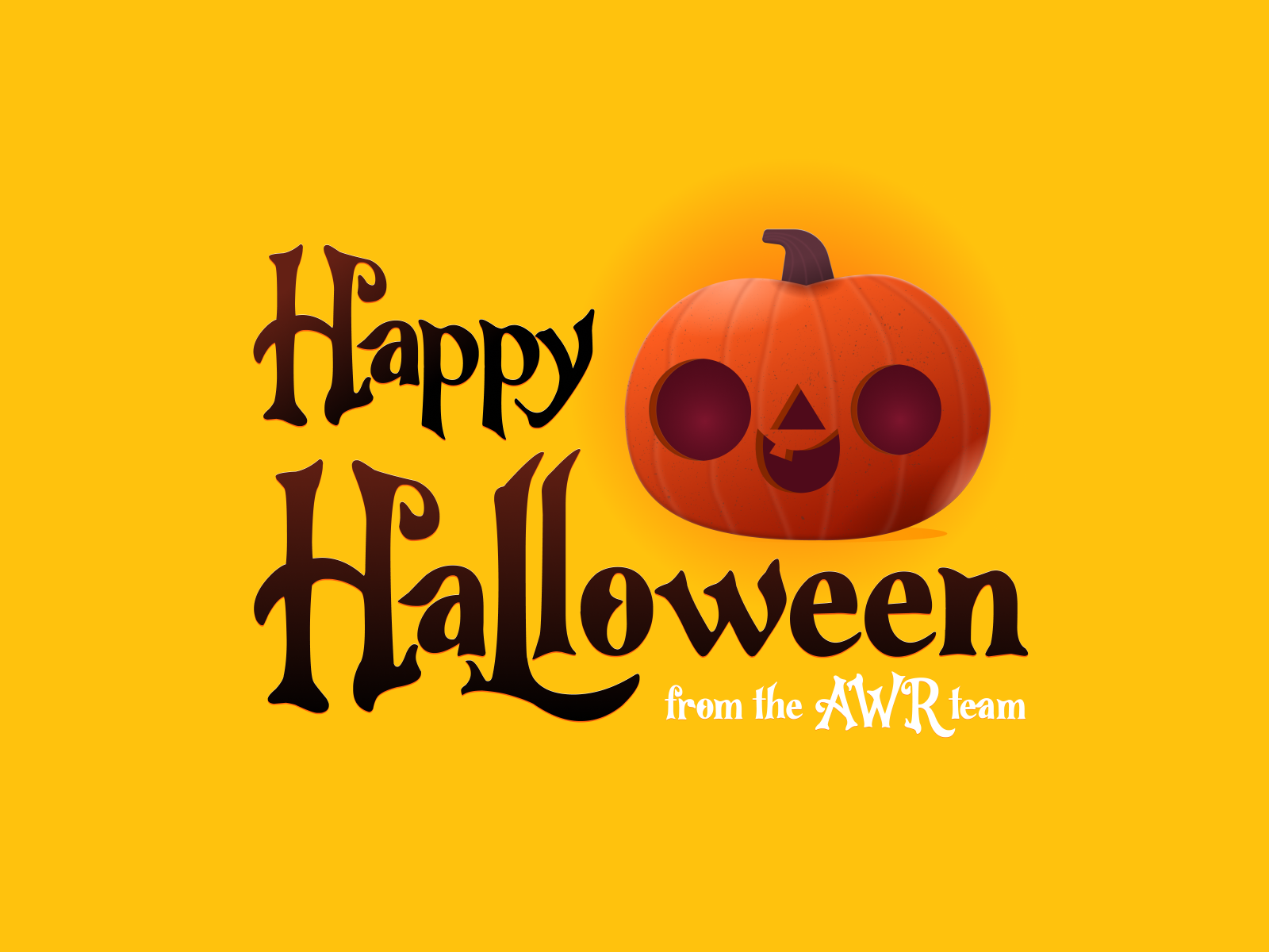 Happy Halloween advanced web ranking awr halloween illustration pumpkin ranking seo seo tool spooky