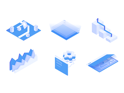 Advanced Web Ranking / Isometric Illustrations