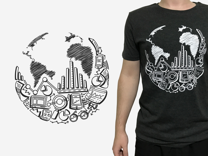 Advanced Web Ranking / T-Shirt 2017 tee illustration ranking seo shirt t-shirt advanced web ranking