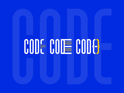 Logos Design_CODE graphic design logo logo design vector wordmark wordmark logo