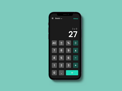 Calculator #DailyUI