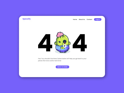 404 Page #DailyUI