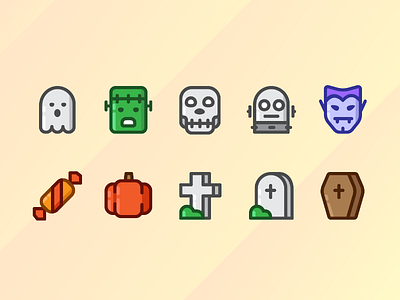 Happy Helloween Icons