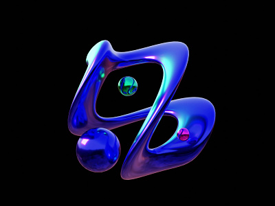 Void essence 3d 3dartist abstract blender blender3d colors creative design graphic design textures