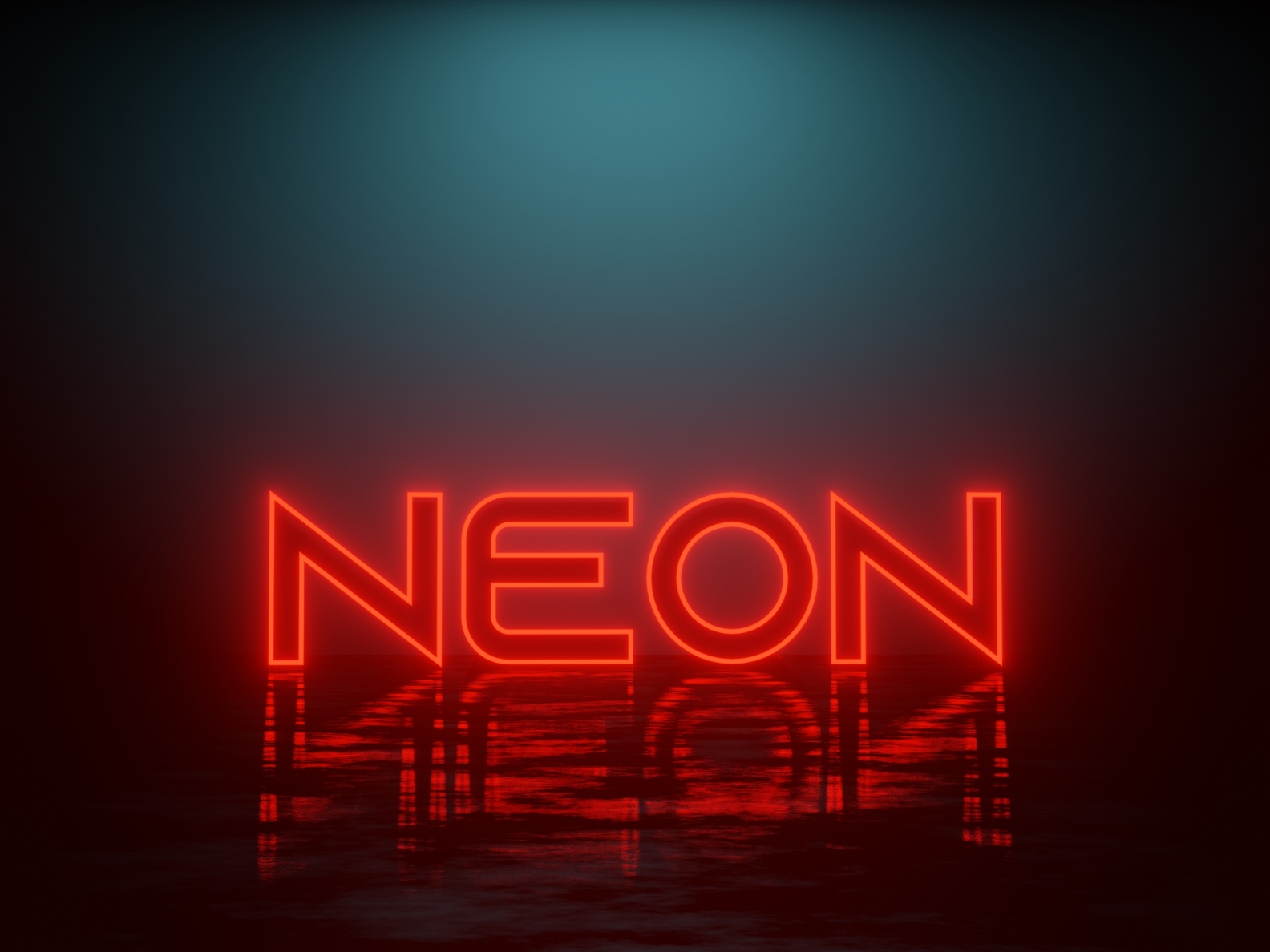 Neon 3D by Karolis on Dribbble