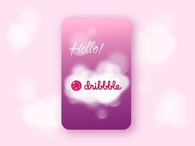 Dribbble Invite dribbble first shot illustration invitation thanks