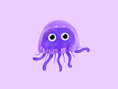 Jellyfish Avatar artist avatar color drawing illustraion ipad ipad pro jelly jelly fish procreate procreate5 sketch style