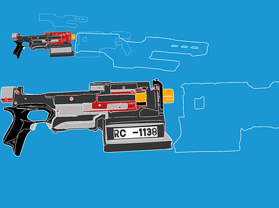 nerf blaster mod (planning stage 2)