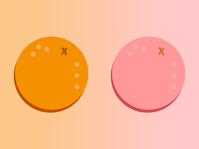 Fruitful Icons - Orange & Grapefruit