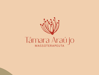 Tamara Araujo - Massoterapeuta branding design illustration logo logo design logodesign logos logotype logotypedesign logotypes vector
