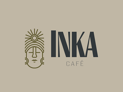 Inka Coffe - Cafeteria branding design design logotypes icon illustration logo logo design logodesign logos logotype typography vector
