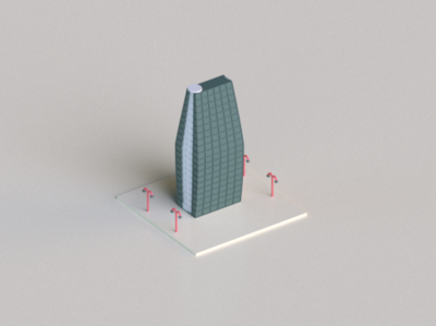 Shr Hwa, Taiwan 3d arquitecture c4d cinema 4d isometric low poly lowpoly taiwan