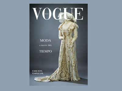 Edición de Revista VOGUE (México) Ver.2 design flayer illustration modeling