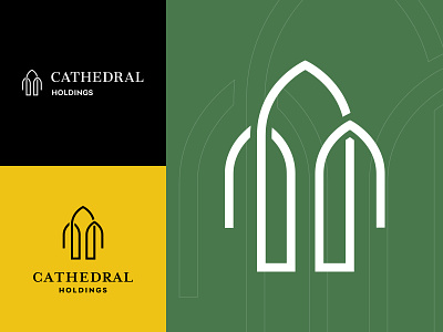 Cathedral Holdings Logo atlanta branding design digital illustration logo logomark minimal simple vector